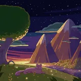 Album cover of Mellow Skies by Purrple Cat