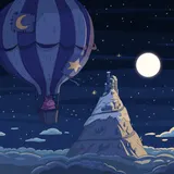 Album cover of Above the Clouds by Purrple Cat